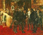 Ernst Josephson Falskspelaren France oil painting artist